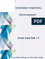 MUET Extended Writing (Theme: Environment)