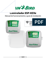 Rain Bird Esp-Rzxe. Manual de Usuario PDF