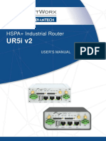 UR5i v2: HSPA+ Industrial Router