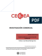 Planificacion de La Investigacion Comercial