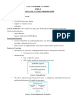 Network Architecture: Requirements of Computer Network