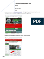Step by Step For Filing Your Louisiana Unemployment Claim