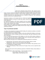 Electrical Engineering - Engineering - DC Machines and Synchronous Machines - Synchronous Machines - Notes