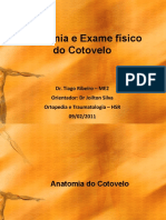 Anatomia e Exame Físico Do Cotovelo - Tiago