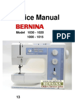 Service Manual: Bernina