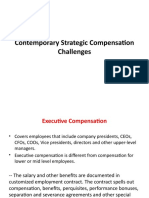 Contemporary Strategic Compensation Challenges