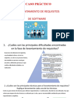 EL LEVANTAMIENTO DE REQUISITOS DE SOFTWARE - Presentacion Caso Practico TI037