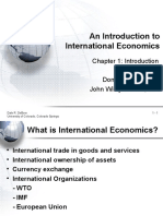 An Introduction To International Economics: Chapter 1: Introduction Dominick Salvatore John Wiley & Sons, Inc