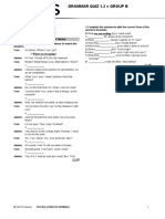 1.2 Present Tenses - Question Forms