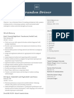 Brandon Driver Resume