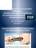 Resistance Bactérienne Et Prescription Antibiotique 2 Boudrahem