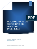 INFORME DE SEGURIDAD EN OBRAS - Alexandra Mestanza PDF