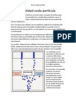 Dualidad Onda Particula.