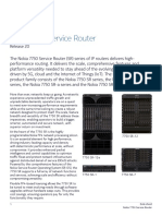 1 Data Sheet Nokia 7750 Service Router