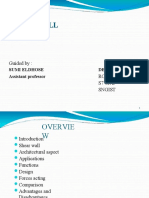 Shear Wall: Guided by Roll No:21 S7 Civil Sngist