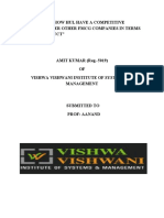 Assignment How Hul Have A Competitive Advantage Over Other FMCG Companies in Terms of Their Product"