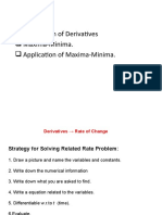 Lecture-05 Appllication of Derivatives and Maxima-Minima