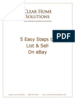 5 Easy Steps To List & Sell On Ebay