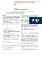 Water Retention by Concrete Curing Materials: Standard Test Method For