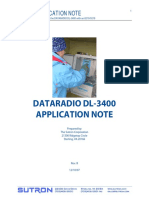 Dataradio Dl-3400 Application Note