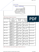 MP8 Engine Specifications