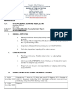 Memorandum SR Supt Leonida Gumanab-Rosales, MM: Bureau of Fire Protection