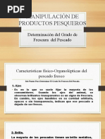 Manipulación de Productos Pesqueros: Determinación Del Grado de Frescura Del Pescado