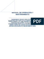 Manual de Operación y Mantenimiento