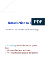 Introduction To IFRS: Accounting