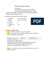 Configuration Documents For MFM Integration v2