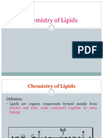 Chemistry of Lipids