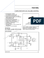 Obsolete Product(s) - Obsolete Product(s) : TDA7496L