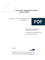 Review of The Main Mathematical Models Used in Visimix: Simulation of Mixing-Related Processes For Chemical Engineers