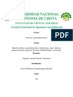 °materias Primas Agroindustriales° PDF