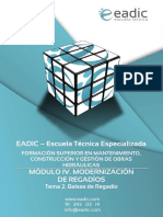 Tema 2 Modulo III Balsas de Regadios PDF