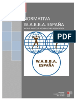 Normativa W.A.B.B.A. España