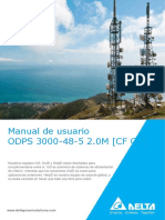 USER MANUAL ODPS3000-48-5 2.0M (CF GC) - Rev02 - ES