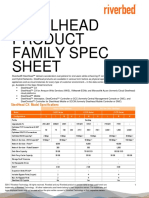 Steelhead Product Family Spec Sheet: Steelhead CX: Model Specifications