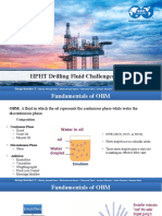 HPHT Drilling Fluid Challenges: Group Number 2