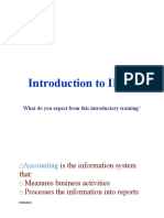 Introduction To IFRS: Accounting