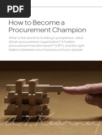 How To Become A Procurement Champion PDF