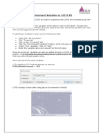 Environment Variables in CATIA V5