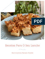 Receitas para O Seu Lanche - Nutricionista Natalia Stedile PDF