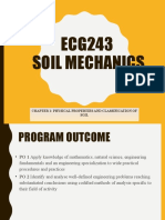 ECG243 Soil Mechanics: Chapter 1: Physical Properties and Classification of Soil