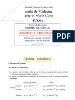 Atomistique I