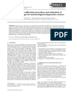 The Basics of Calibration Procedure and Estimation of Uncertainty