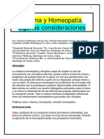 Miasma y Homeopatía