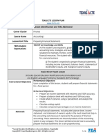 Lesson Plan Preparing Financial Statements