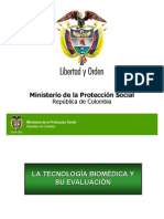 Tecnologia Biomedica y Calificacion