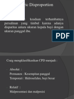 Cephalopelvic Disproportion (CPD)